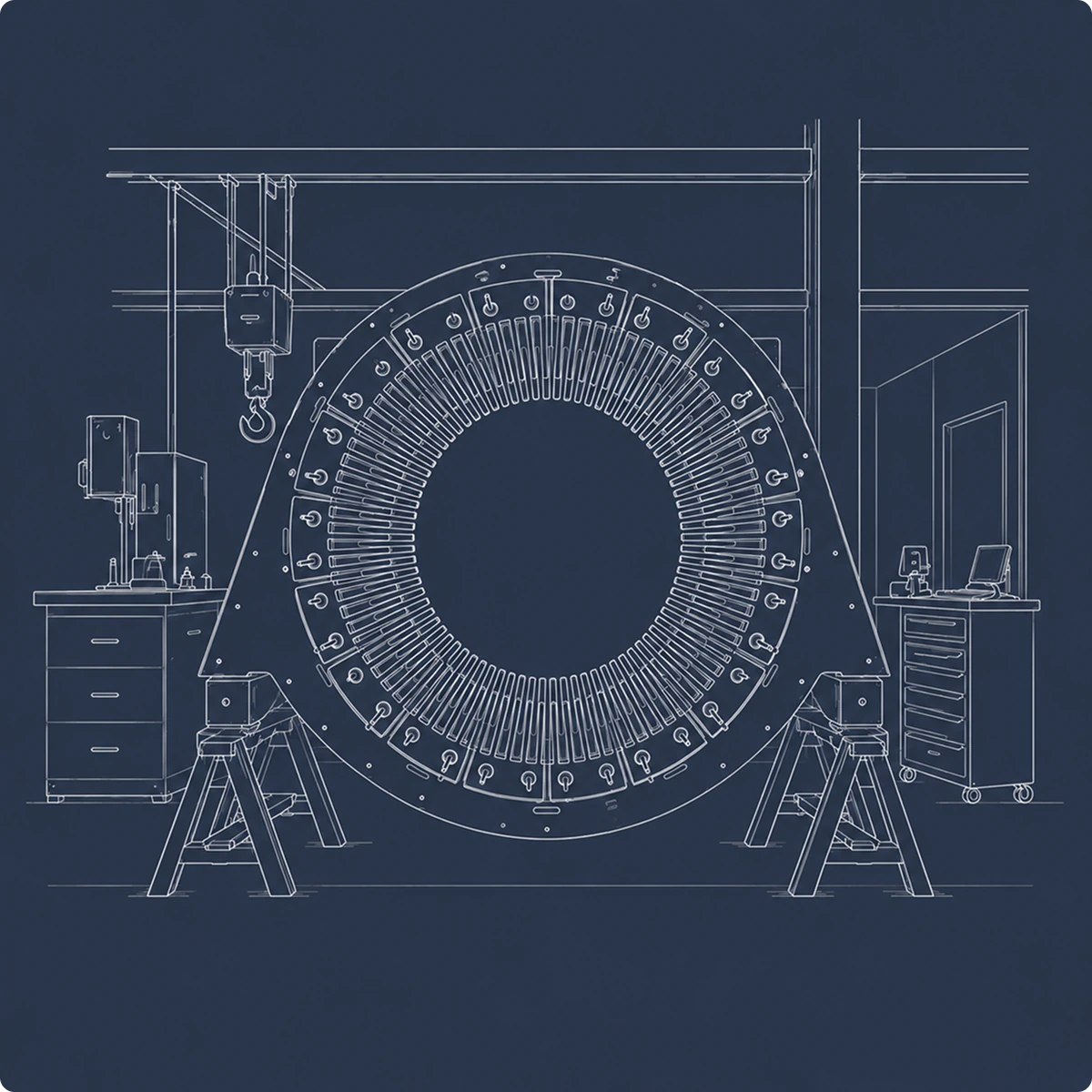 Machinery close-up